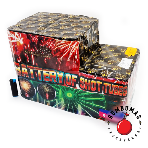 Fejerverkas BATTERY OF SHOT TUBES 52170