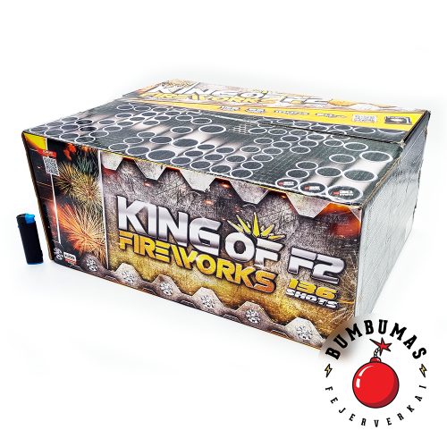 Fejerverkas KING OF FIREWORKS 136 C136XMK/C14