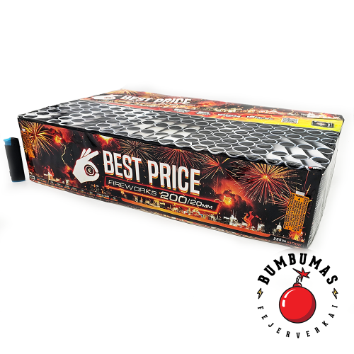 Fejerverkas BEST PRICE WILD FIRE MULTI 200/20 C20020XBPW