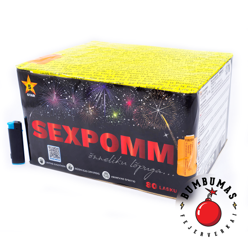 Fejerverkas SEXPOMM CE-13021