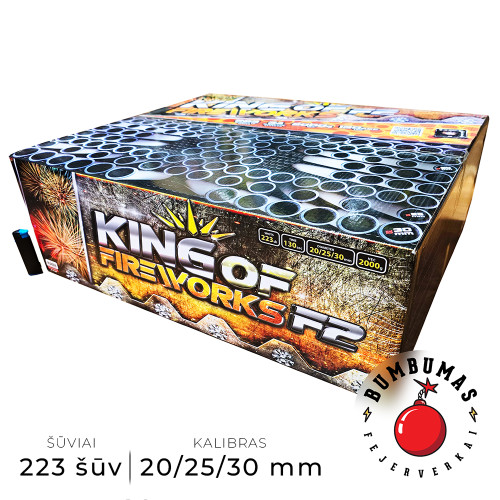 Fejerverkas KING OF FIREWORKS 223 C223XMK/C