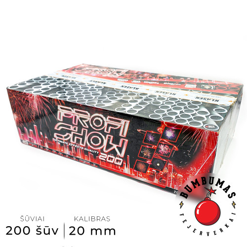Fejerverkas PROFI SHOW MULTI SHAPE 200/20/14 C20020XPR/C14
