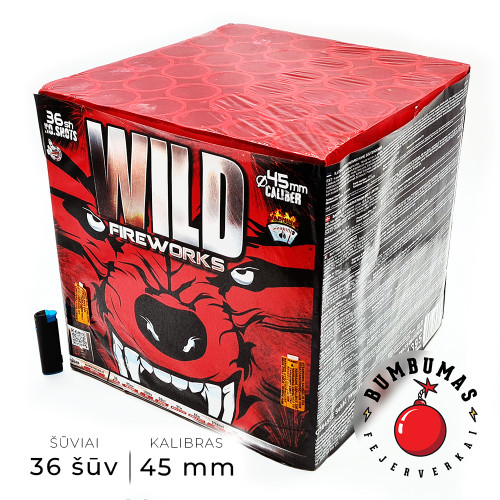 Fejerverkas WILD C3645SE