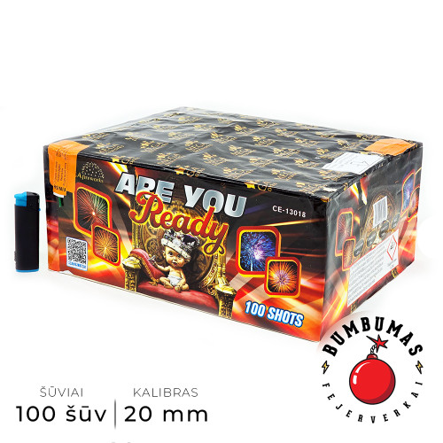 Fejerverkas ARE YOU READY CE-13018