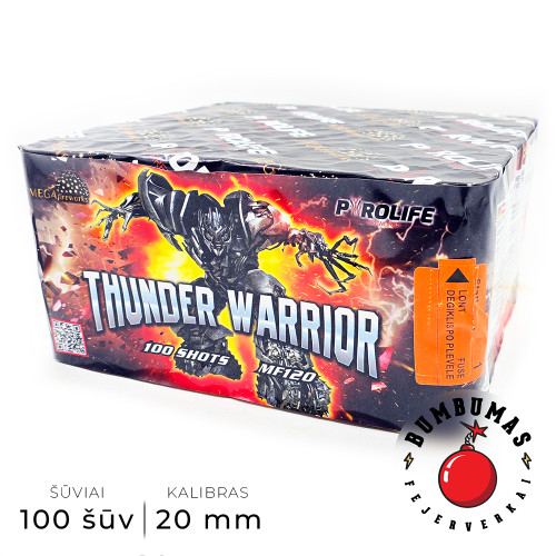 Fejerverkas THUNDER WARRIOR MF120