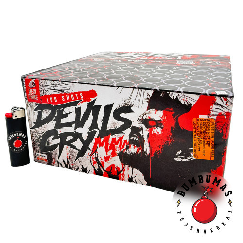 Fejerverkas DEVILS CRY C10020BPS14