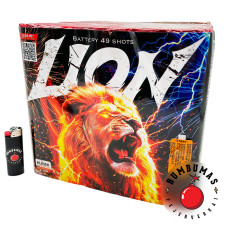 Fejerverkas LION C493LI Fejerverkas LION C493LI