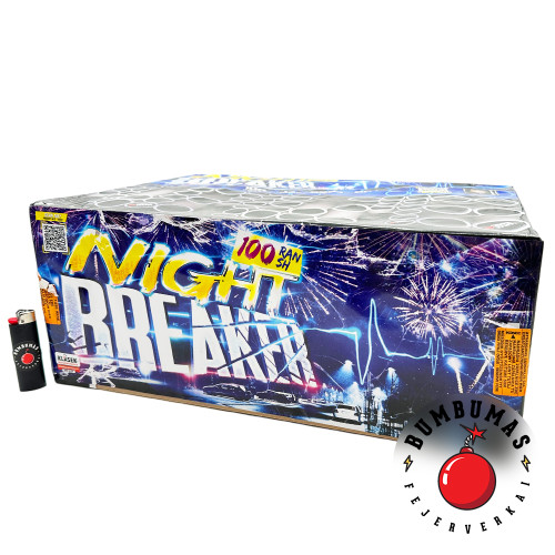 Fejerverkas NIGHT BREAKER C100MN