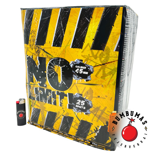 Fejerverkas NO LIMIT 25 C2545NO