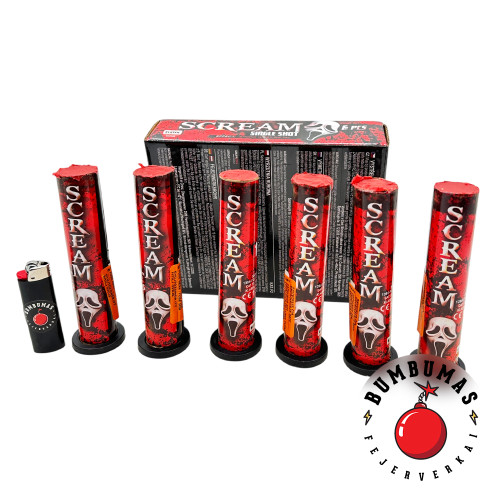Fejerverkas TUBE SCREAM SS25SC
