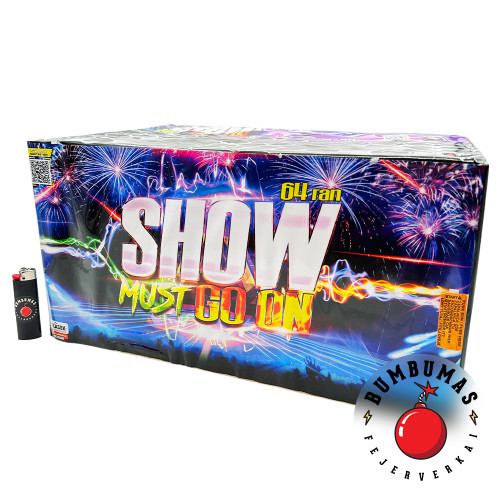 Fejerverkas SHOW MUST GO ON C643XMS