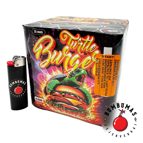 Fejerverkas TURTLE BURGER C2520T