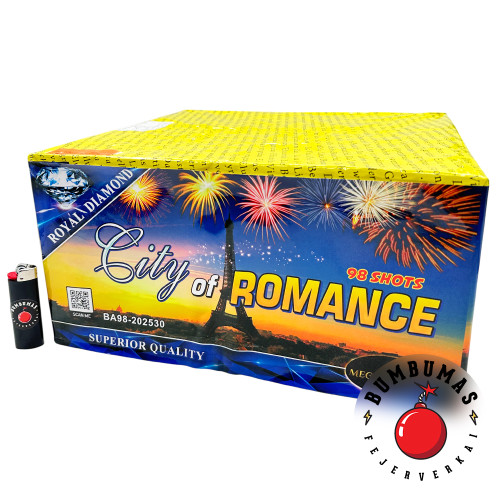 Fejerverkas CITY OF ROMANCE BA98-202530