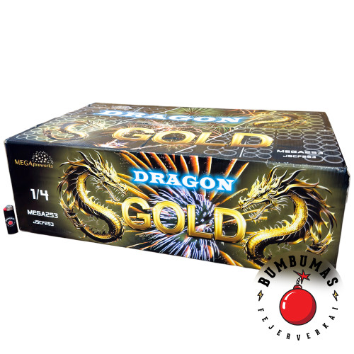 Fejerverkas GOLD DRAGON MEGA253