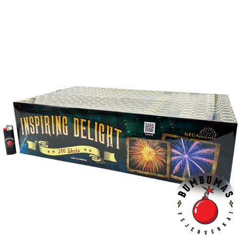 Fejerverkas INSPIRING DELIGHT 200-F2-CPB9003