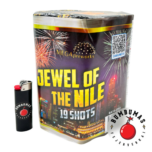 Fejerverkas JEWEL OF THE NILE BA19-2503
