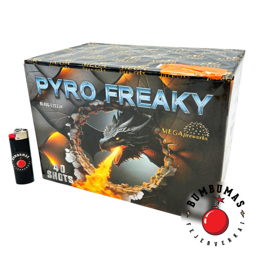 Fejerverkas PYRO FREAKY BL40S-F2S25H